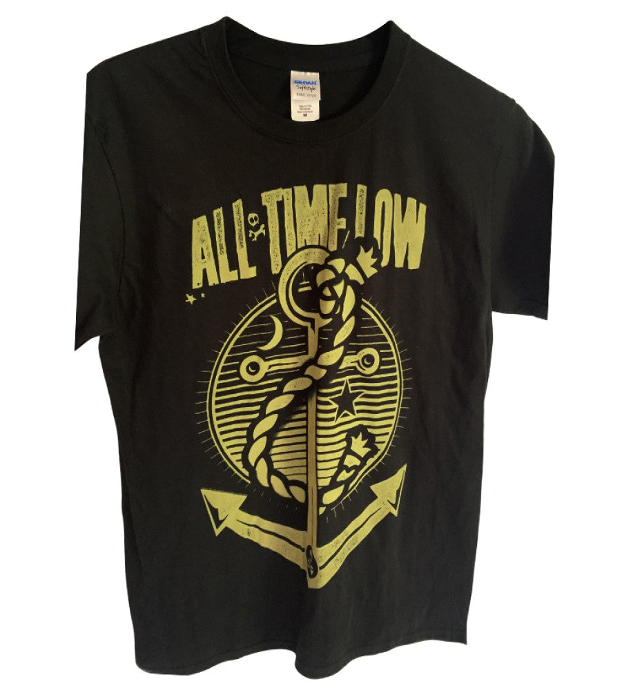 All Time Low - Anchor Style Front Print T-Shirt - Black
