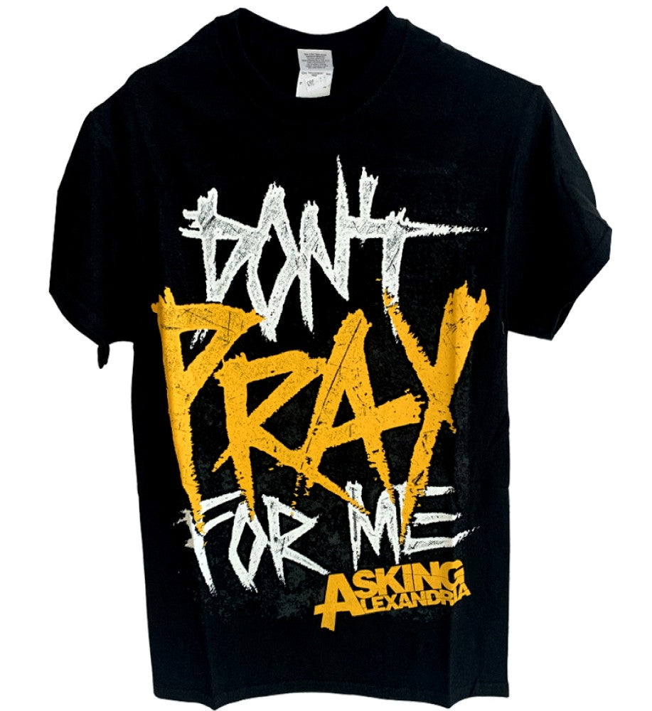 Asking Alexandria - Don't Pray for Me Label Printed T-Shirt