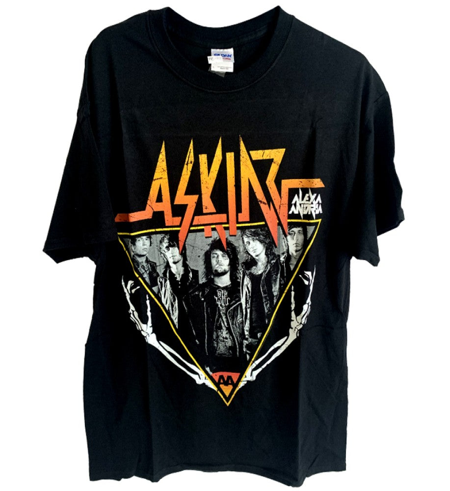 Asking Alexandria Group Photo Printed T-Shirt