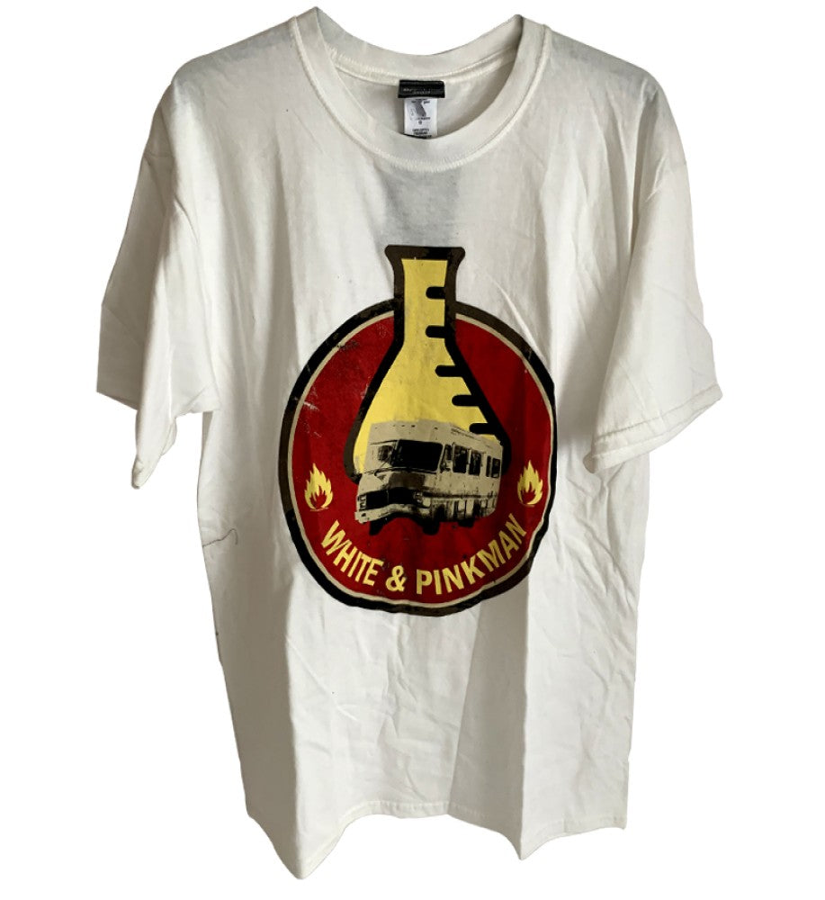 Breaking Bad - White and Pink Man Printed T-Shirt