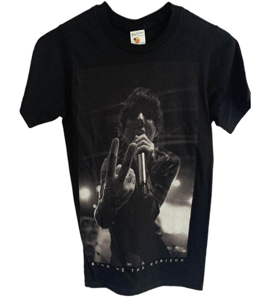 Bring Me The Horizon Music Concert Graphic Print T-Shirt Black
