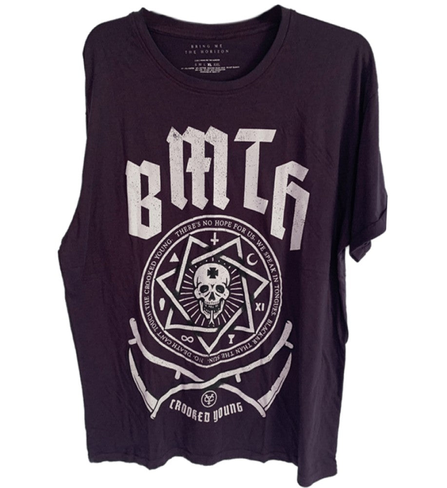 Bring Me The Horizon Crooked Young Printed T-Shirt
