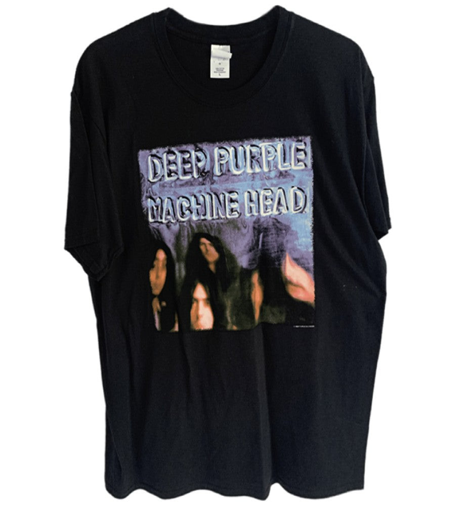 Deep Purple - Machine Head Style English Rock Band T-Shirt - Black