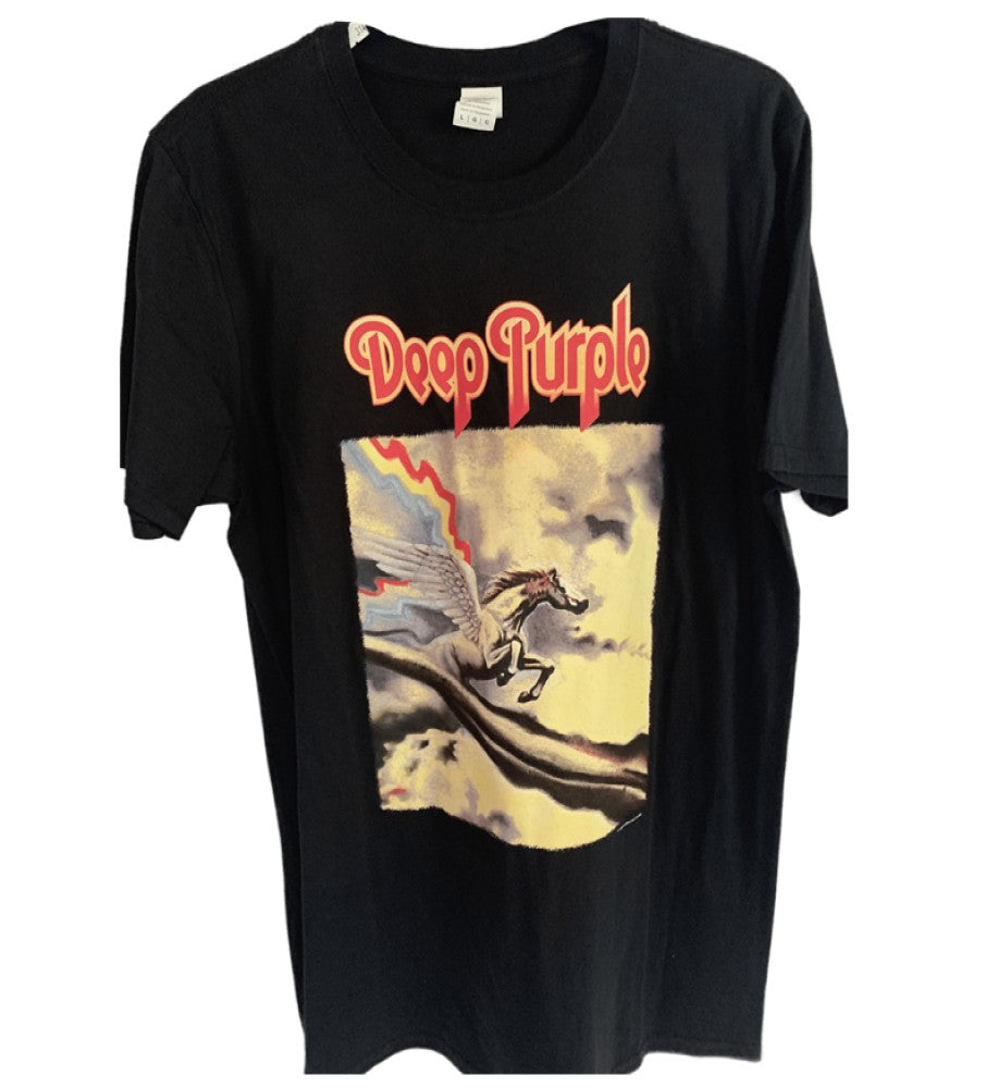 Deep Purple - Storm Bringer Style T-Shirt - Black