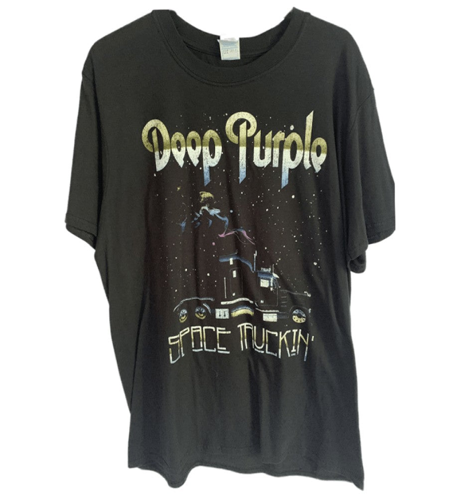Deep Purple - Space Truckin Style T-Shirt - Black