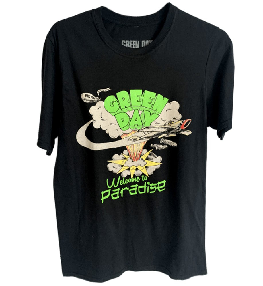 Green Day - Welcome to Paradise Graphic Front Printed T-Shirt