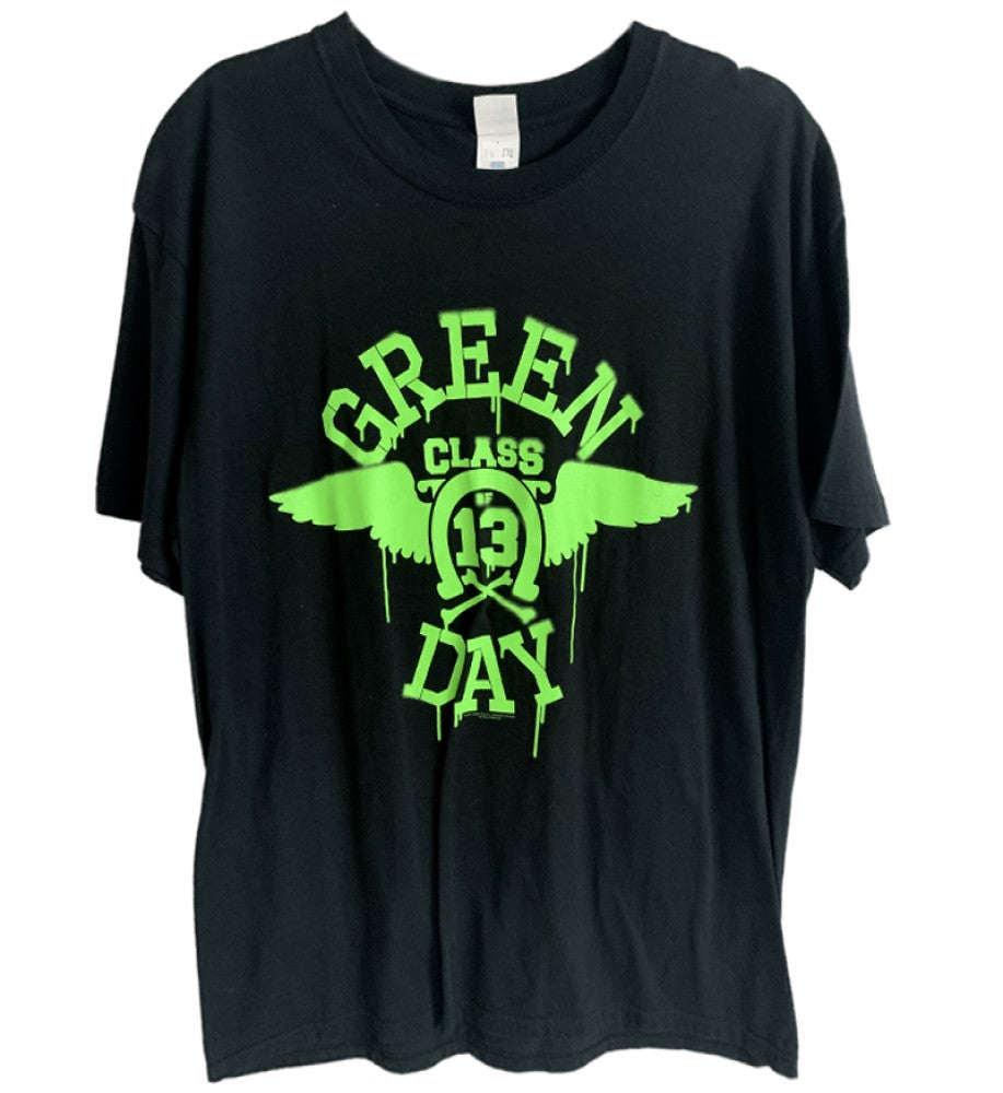 Green Day - Neon Wings Class 13 Front Printed T-Shirt