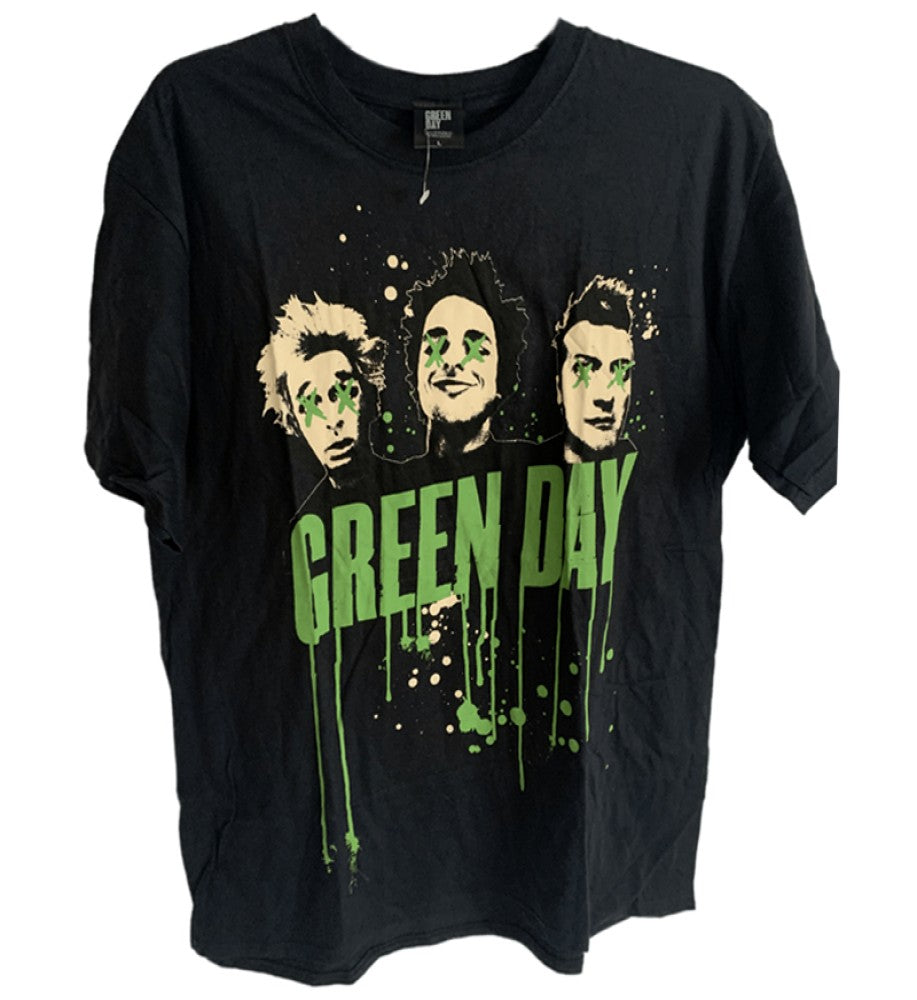 Green Day - Dips Style T-Shirt - Black