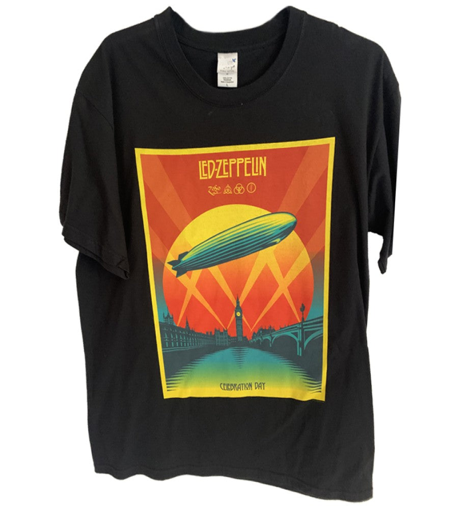 Led Zeppelin Celebration Day Men's T-Shirt Black