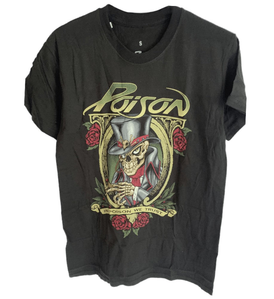 Poison Band We Trust Men's T-Shirt Black
