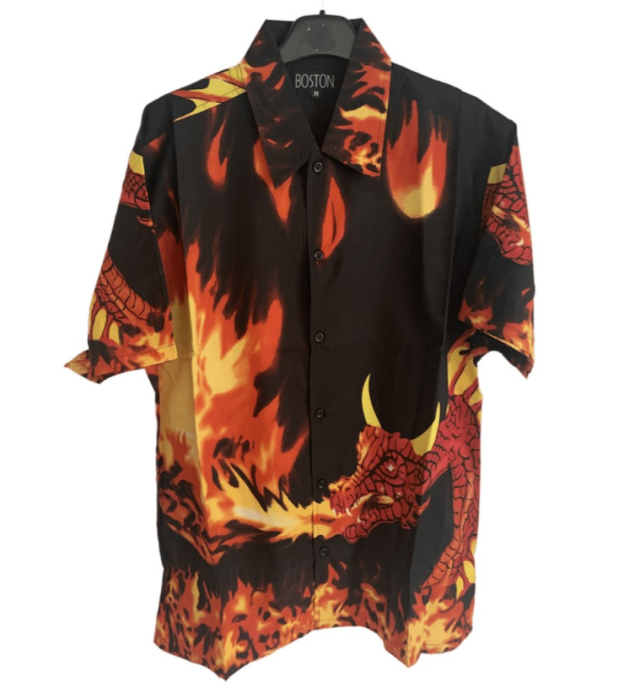 Boston Mens Shirt Short Sleeve