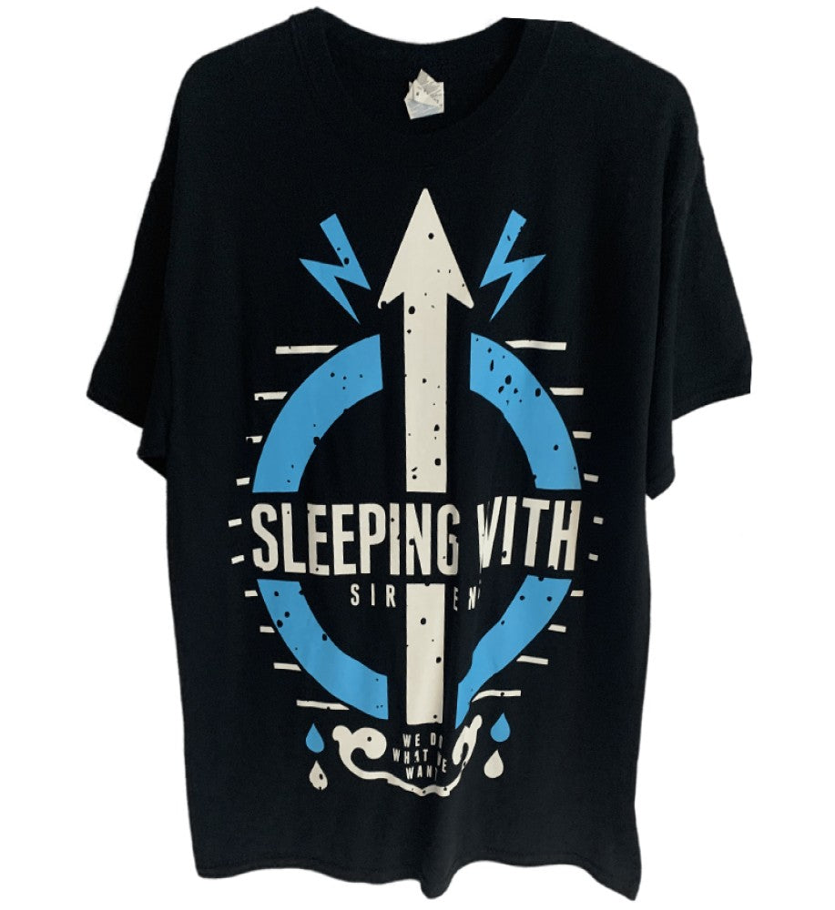 Sleeping With Sirens - We Do What We Want Printed Concert Tour T-Shirt