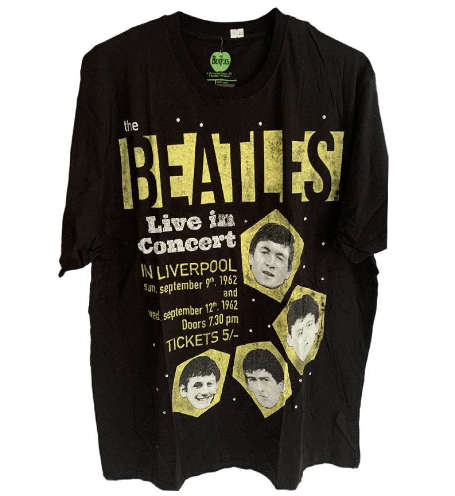 The Beatles - 1962 Live In Concert Men's T-Shirt