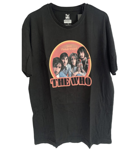 The Who - 1969 Pinball Wizzard Print Men's T-Shirt Black
