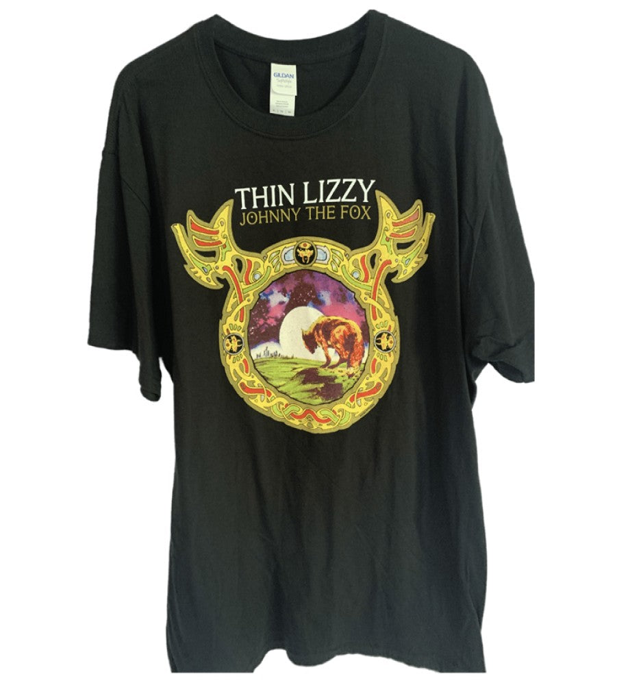 Thin Lizzy - Johnny The Fox Style T-Shirt - Black