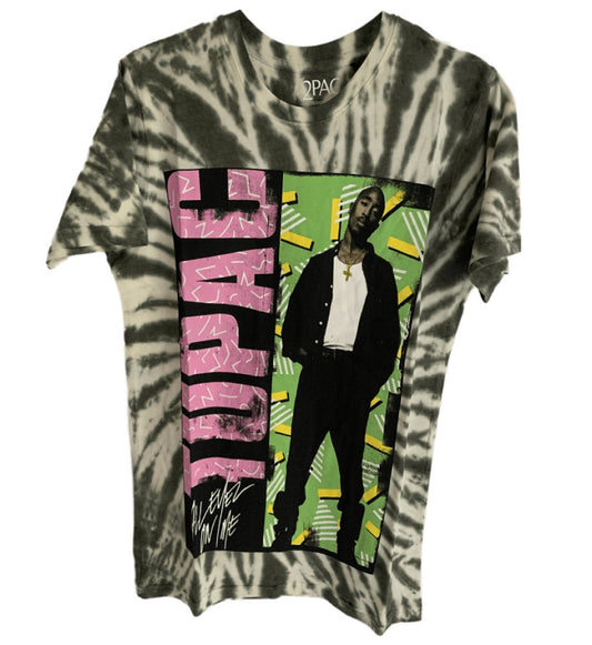 TUPAC All Eyez On Me Men's T-Shirt Green