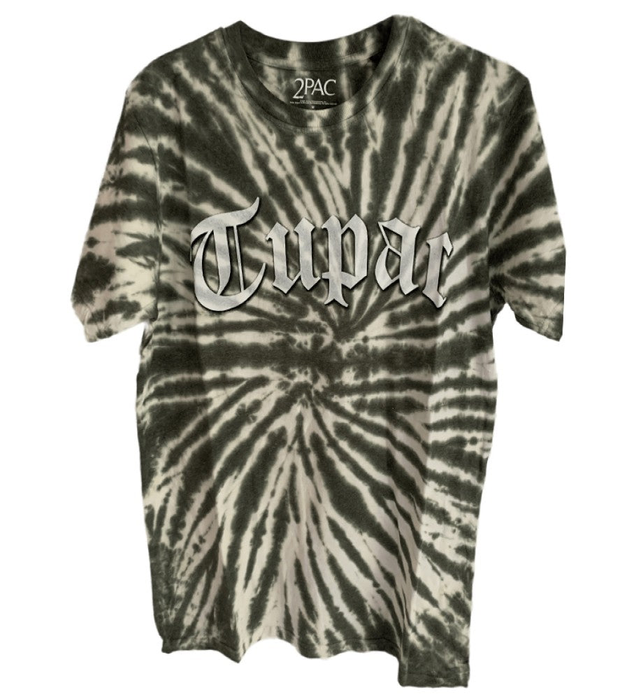 TUPAC - Wash Collection With Brand Logo Men's T-Shirt - Green