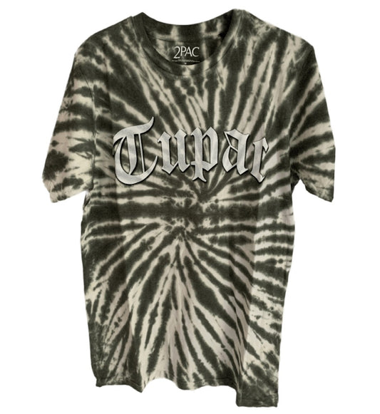 TUPAC - Wash Collection With Brand Logo Men's T-Shirt - Green