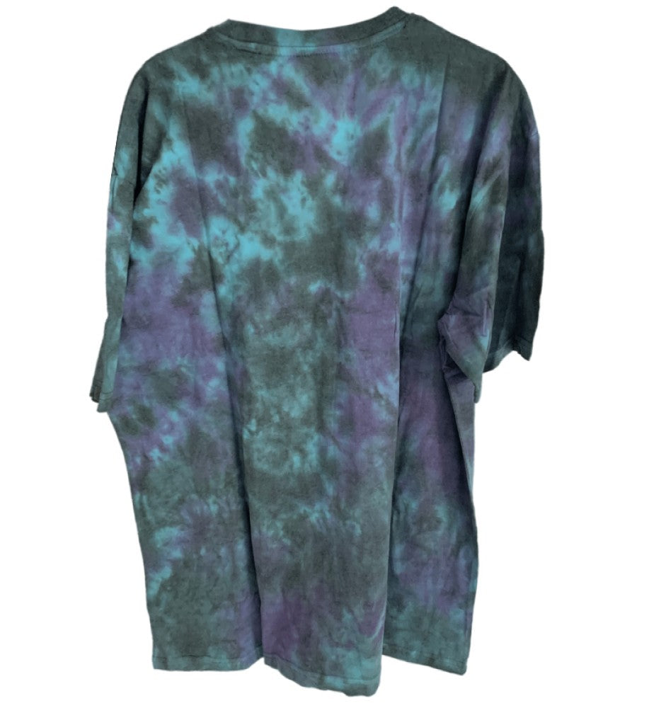 2PAC Vintage Print Men's T-Shirt Blue