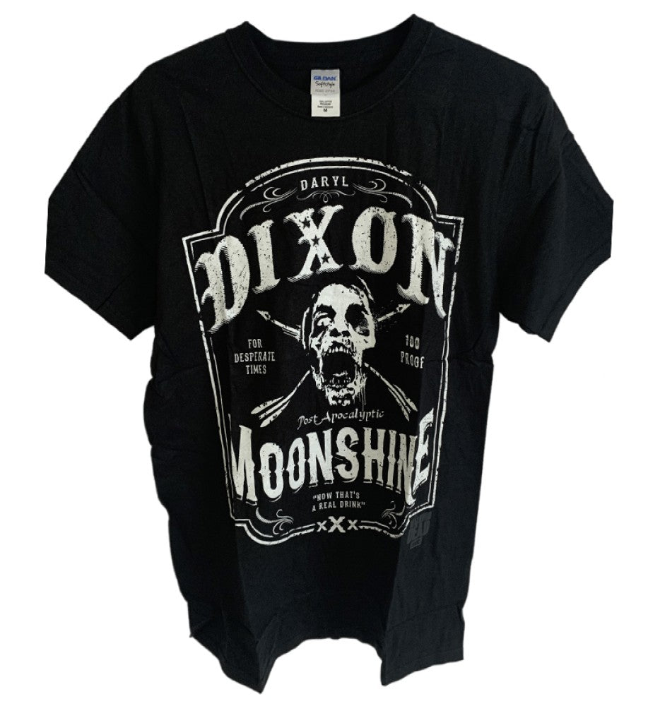 The Walking Dead - Dixon Moonshine Printed T-Shirt