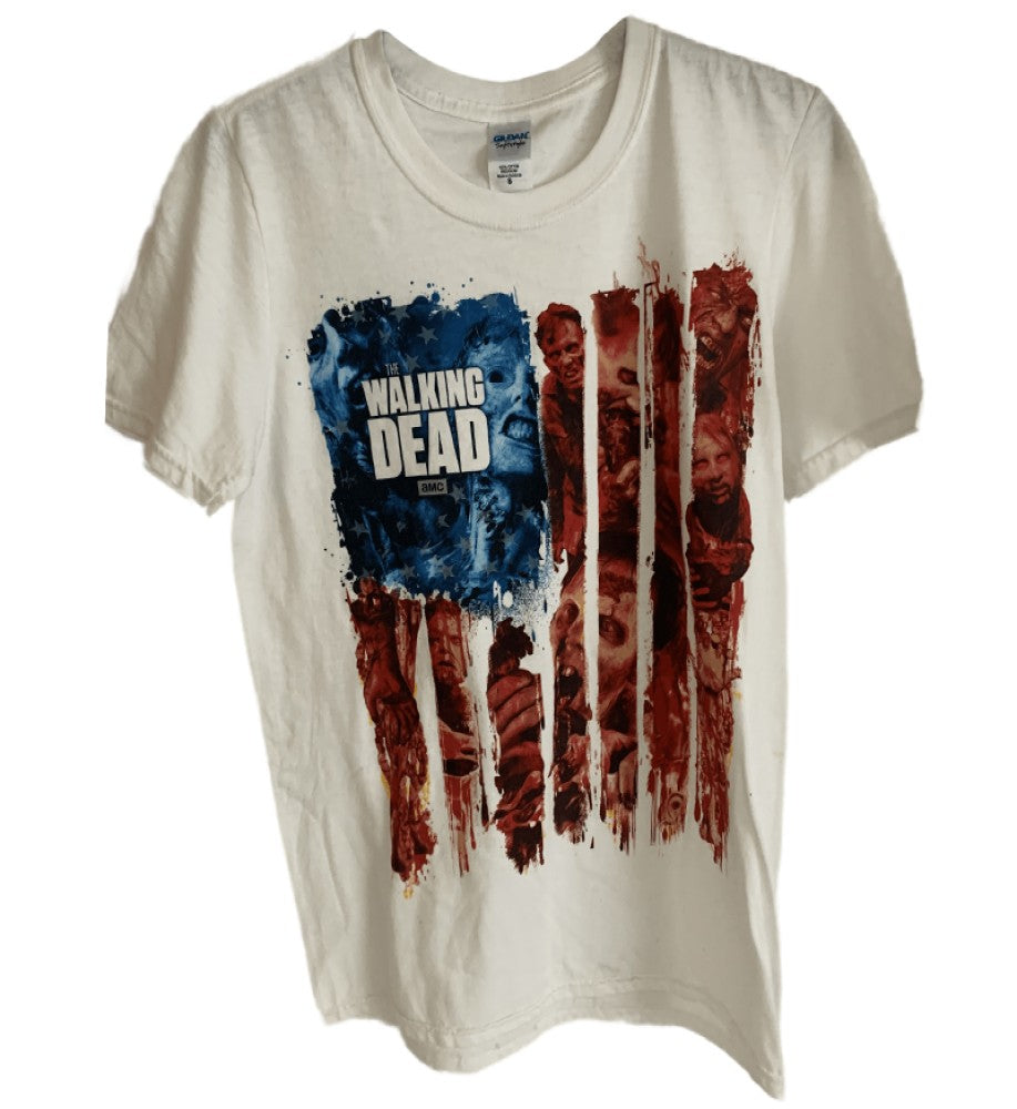 The Walking Dead - American Gore Printed T-shirt