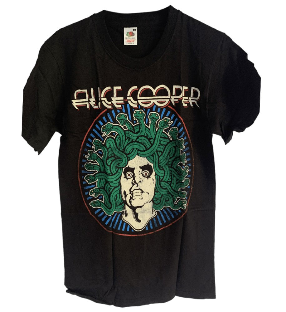 Alice Cooper-Medusa Graphic Mens T-Shirt