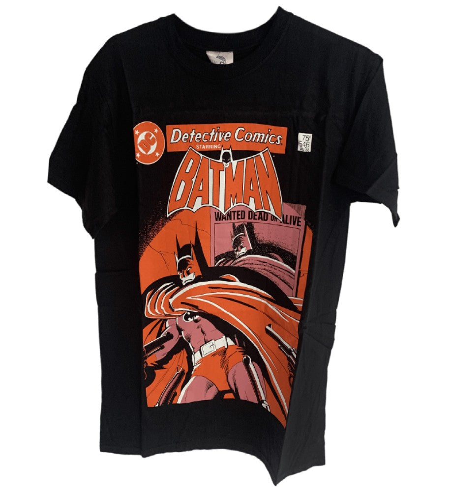 Batman - Wanted Dead Or Alive - Black Men's T-Shirt