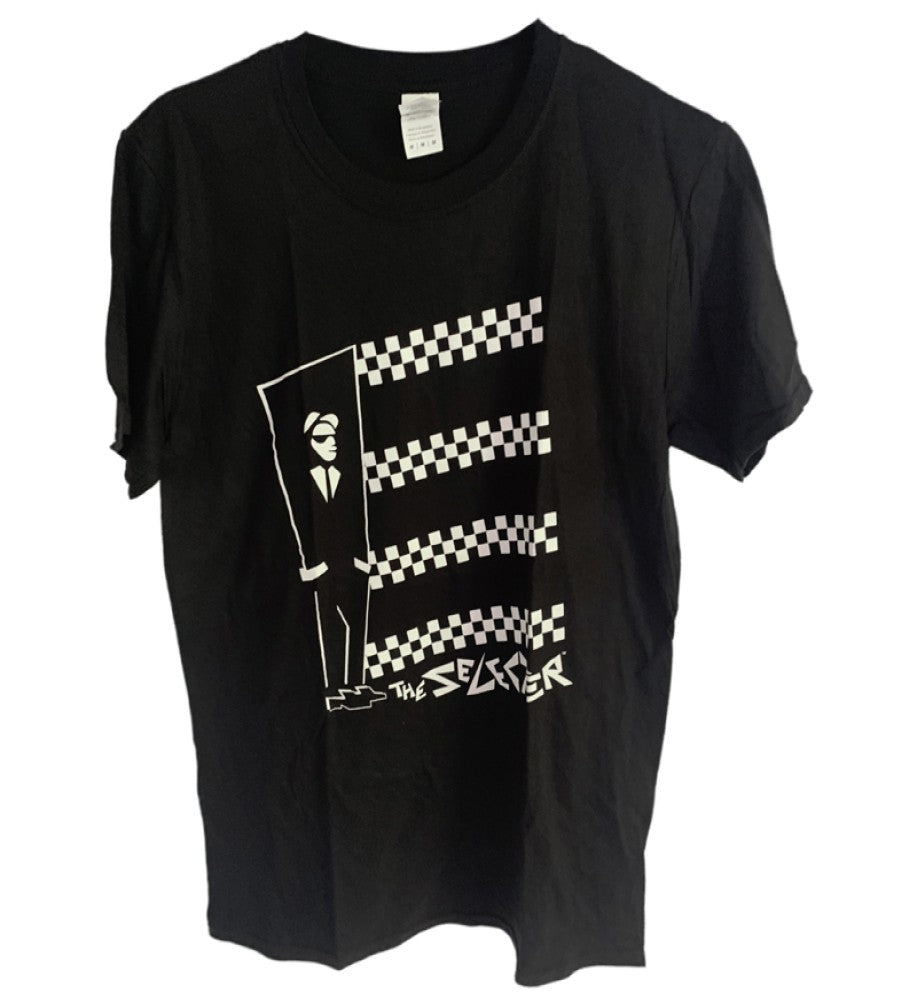 The Selector Two Tone Stripes Men's T-Shirt - Black