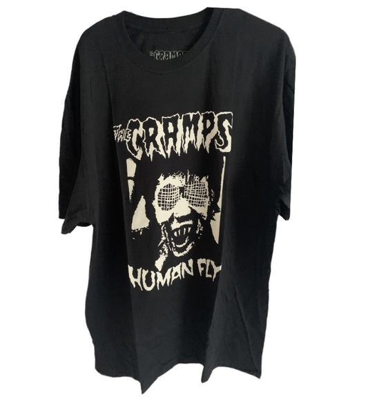 The Cramps - Human Fly Print Men's T-Shirt - Black