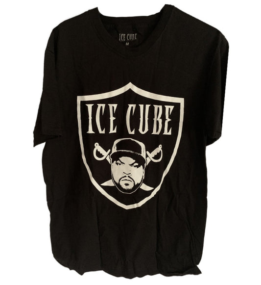 Ice Cube - Raider Graphic Men's T-Shirt - Black