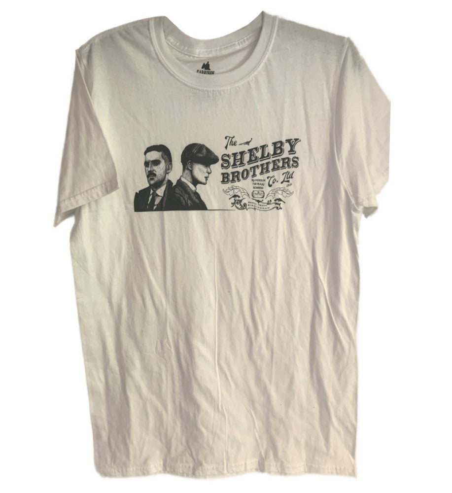 Peaky Blinders - Shelby Brothers Landscape Men's T-Shirt - White