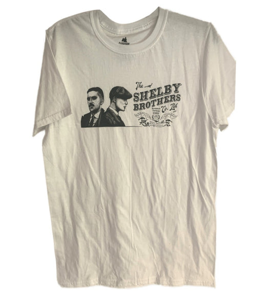 Peaky Blinders - Shelby Brothers Landscape Men's T-Shirt - White