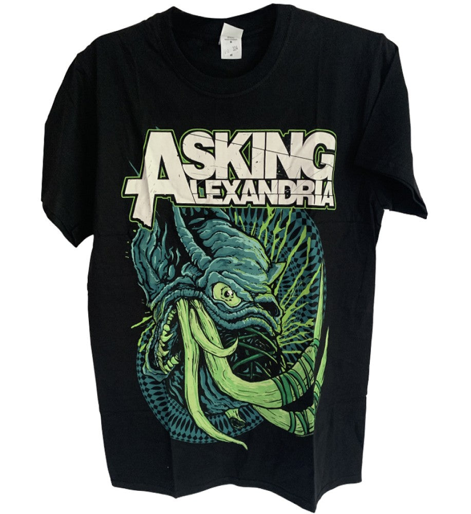 Asking Alexandria - Tusked Monster Printed Men's T-Shirt