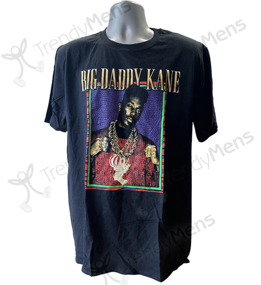 Big Daddy Kane Unisex T-Shirt - Half Steppin Graphic Print - Black