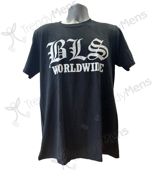 Black Label Society - Both Side Print Worldwide Men's Black T-Shirt