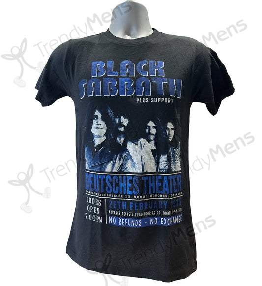 Black Sabbath - Deutsches '73 Graphic Print T-Shirt