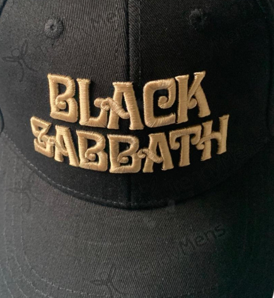 Buy Black Sabbath Text Logo Baseball Cap Online
