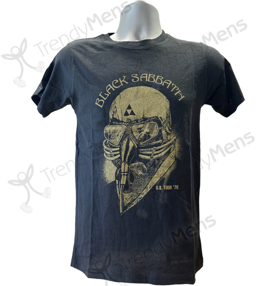 Black Sabbath - US Tour 1978 Print T-Shirt