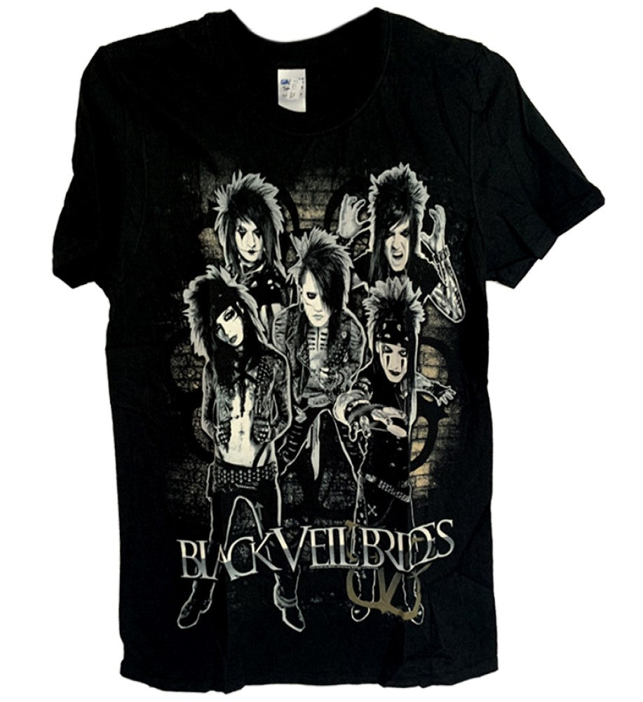 Black Veil Brides - Neon Character Printed Men's T-Shirt