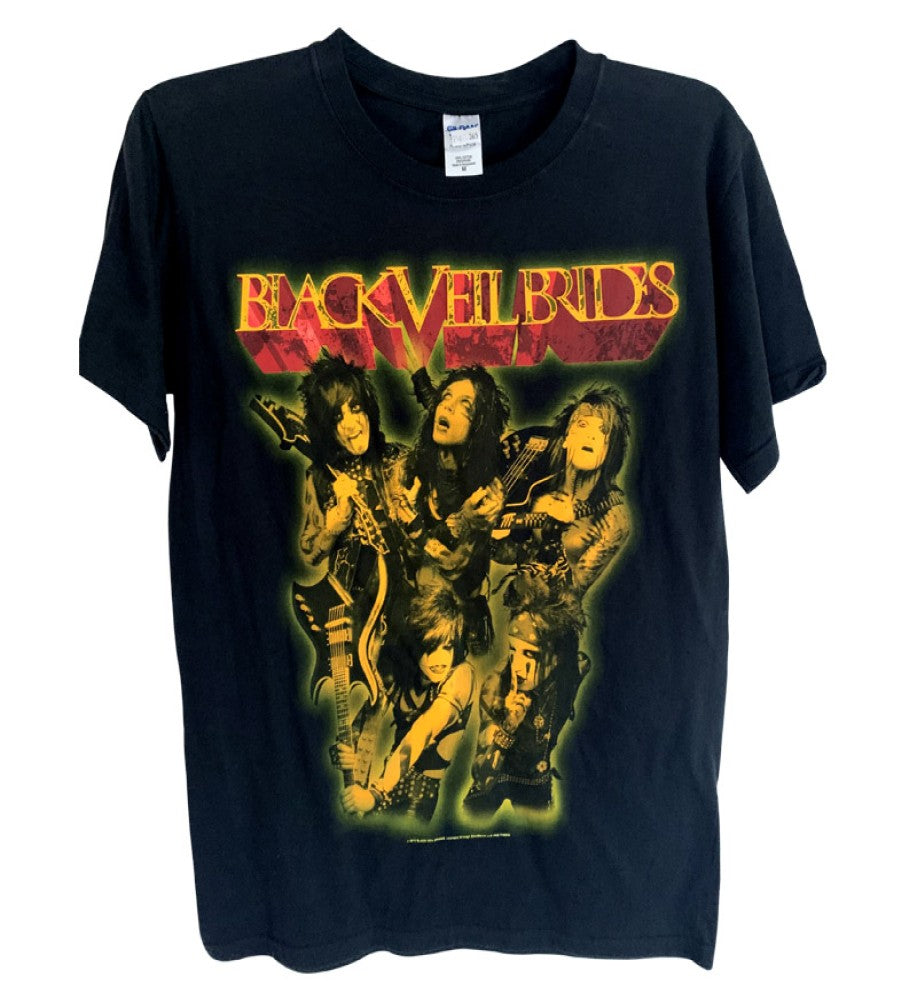 Black Veil Brides - Pulling Faces Printed Men's T-Shirt