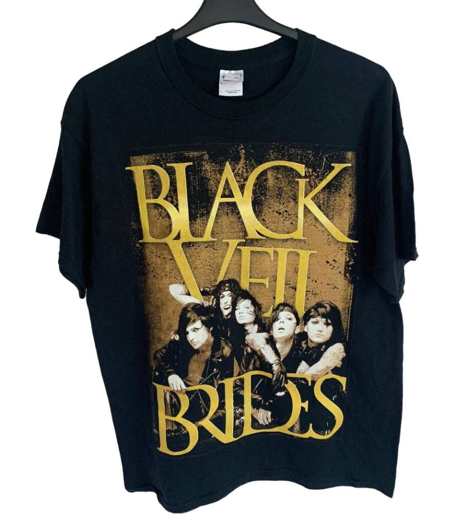 Black Veil Brides - Sepia Band Photo Printed Men's T-Shirt