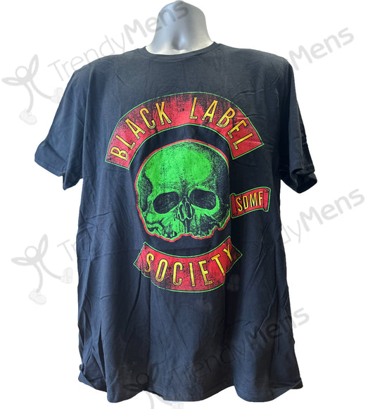Black Label Society - Skull Logo Colour Men's T-Shirt - Black