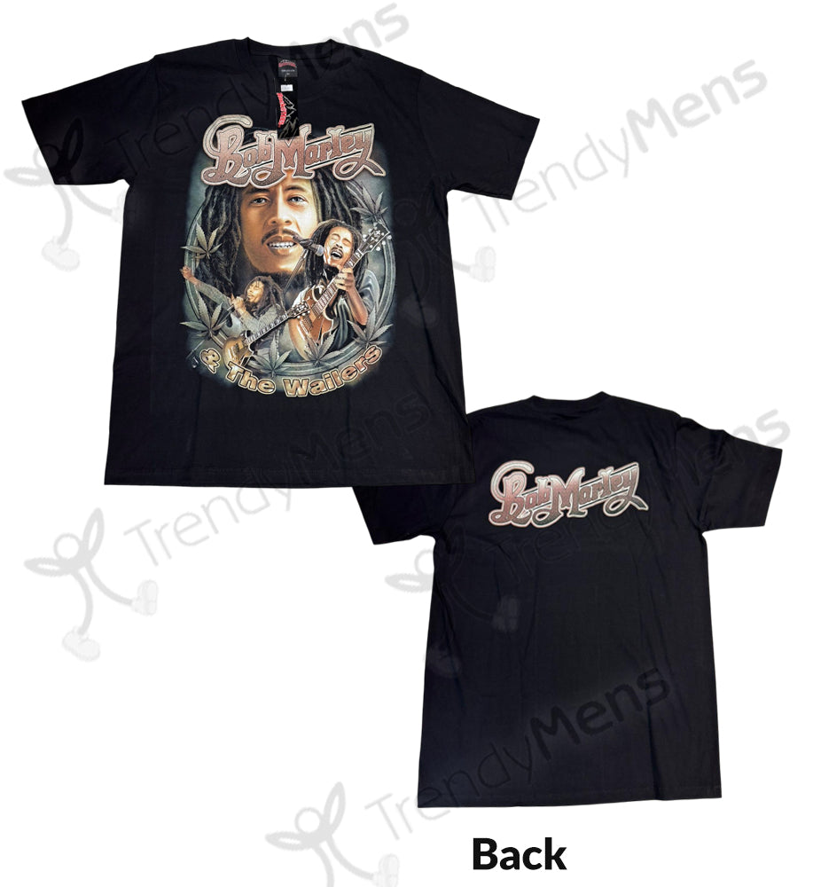 Bob Marley And The Wailers T-Shirt in Black