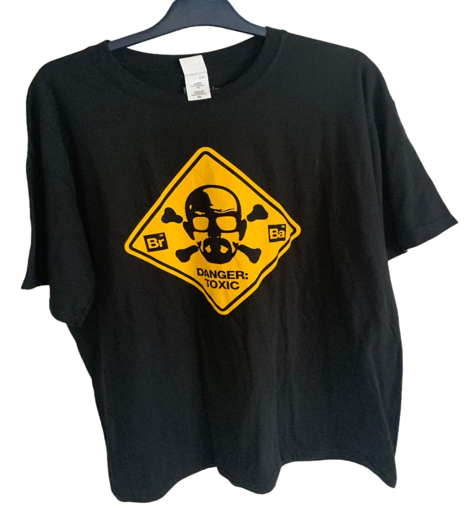 Breaking Bad - Danger Toxic Printed Men's T-Shirt