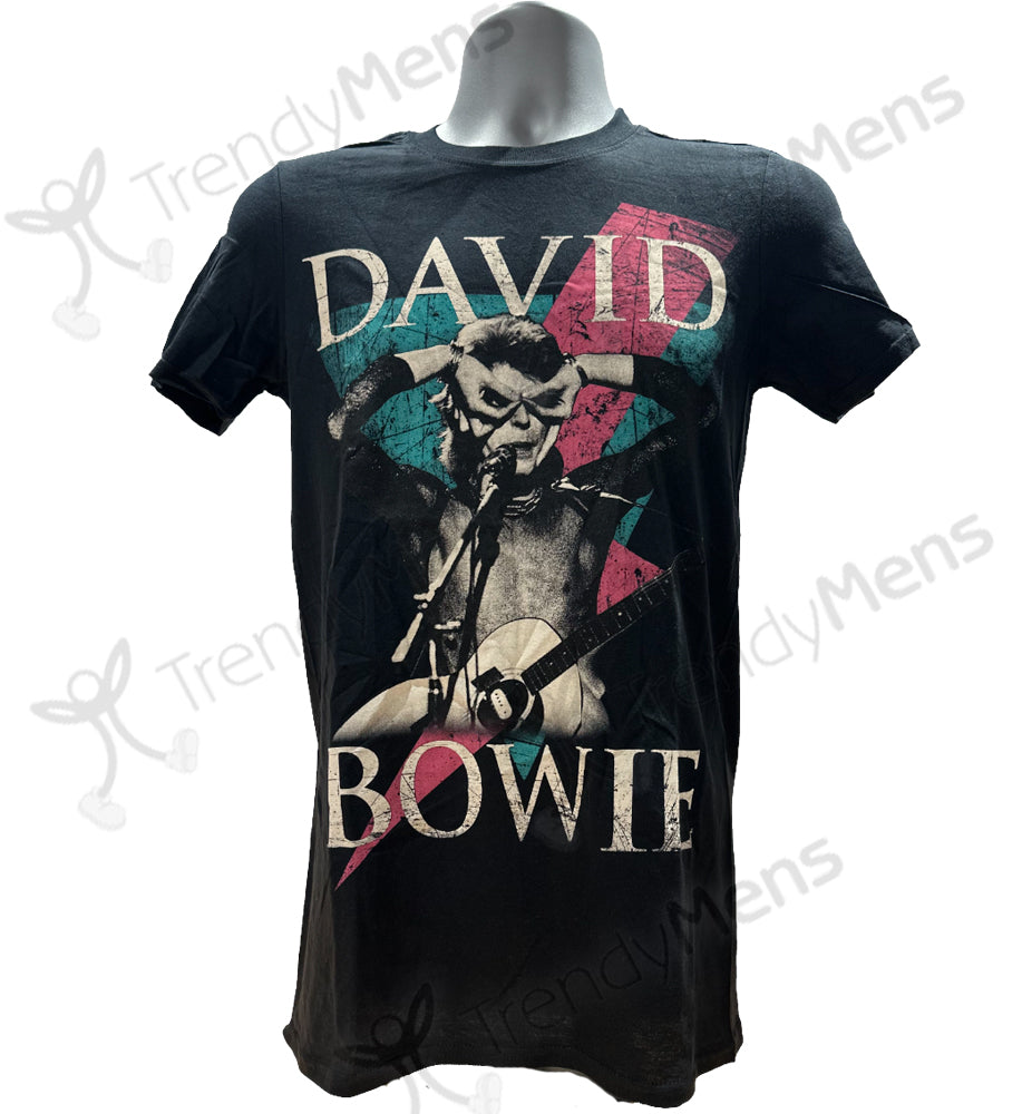 David Bowie - Thunder Style Men's T-Shirt