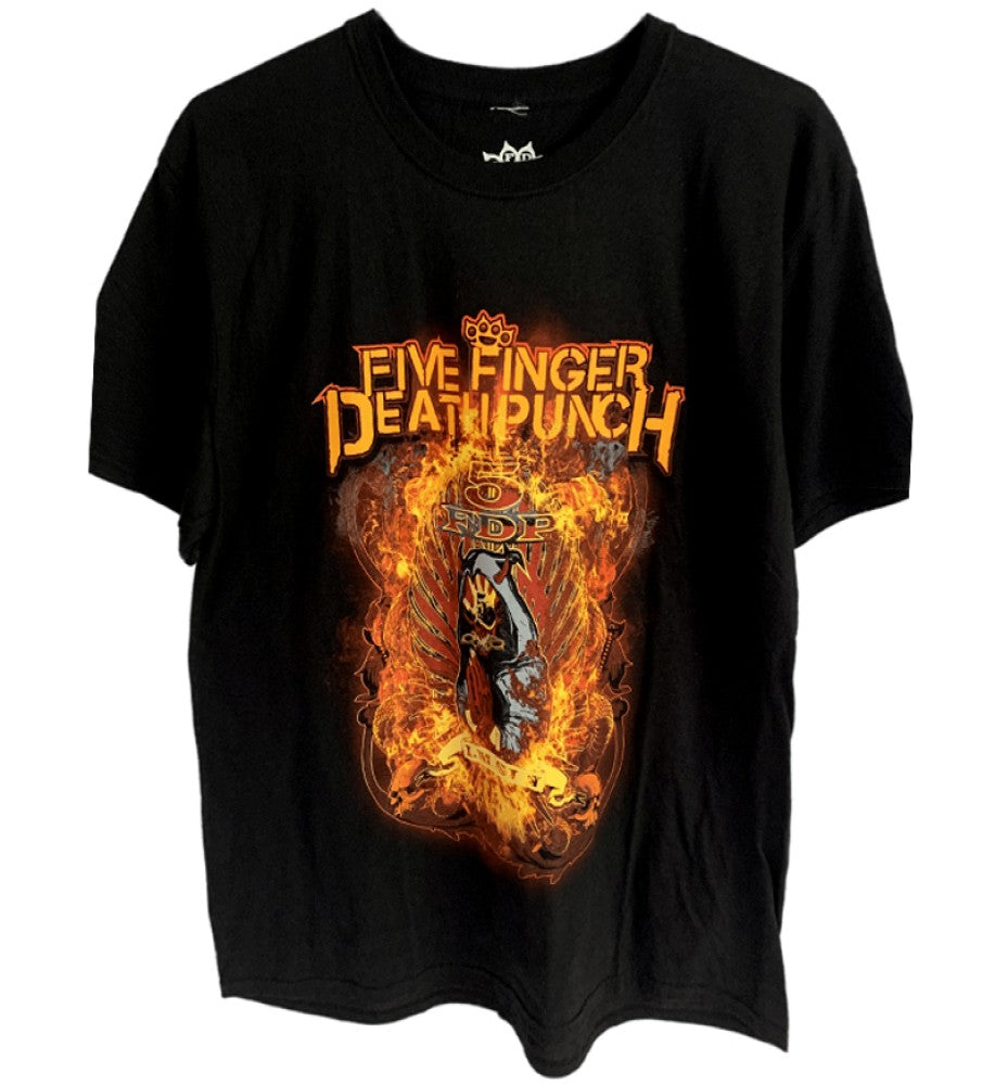 Five Finger Death Punch - Burn In Sin Men's T-Shirt - Black