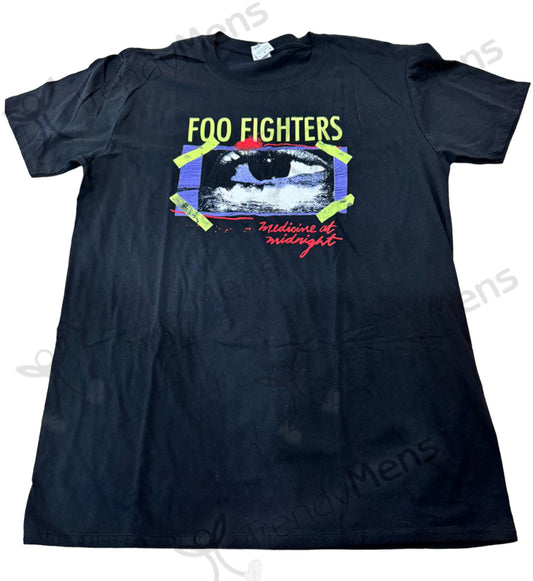 Foo Fighters T-Shirt Medicine At Midnight Taped