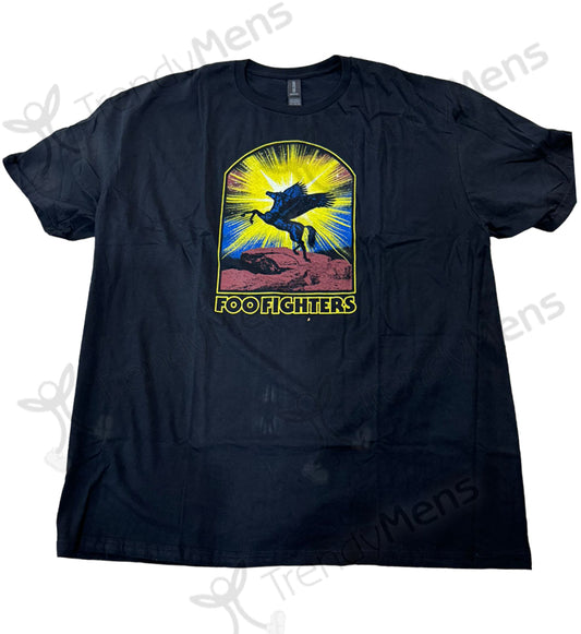 Foo Fighters Tee Pegasus Print