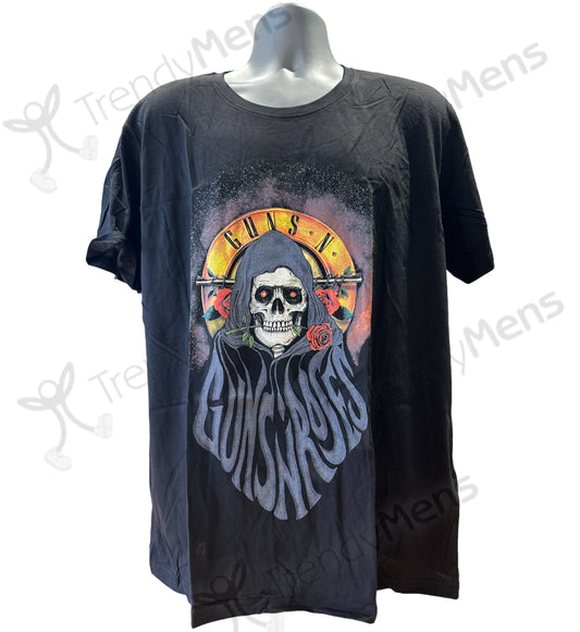Guns N Roses - Reaper Men's T-Shirt - Black