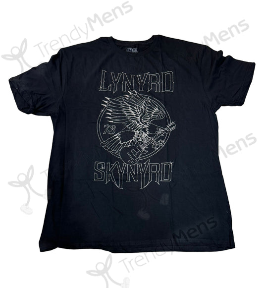 Lynyrd Skynyrd - 73 Eagle Guitar Men's T-Shirt - Black